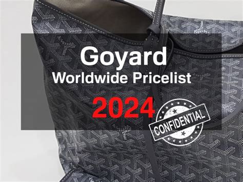 goyard pm price 2023|japan vs usa goyard.